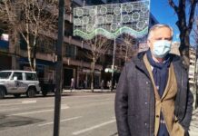 Paco Cañizares en la calle Fermín Caballero de Cuenca