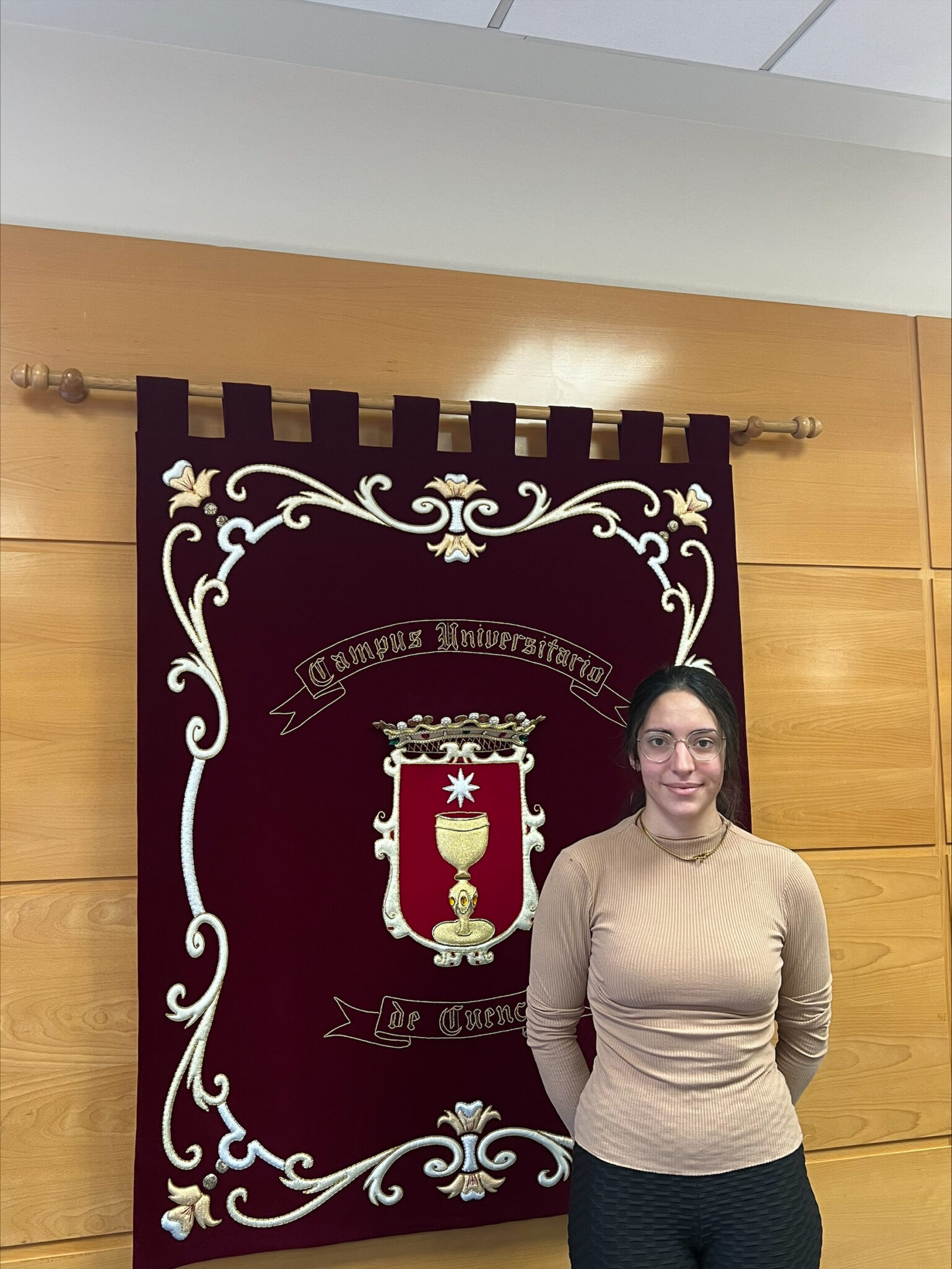 la estudiante de enfermería ana carrillo nueva delegada de alumnos del